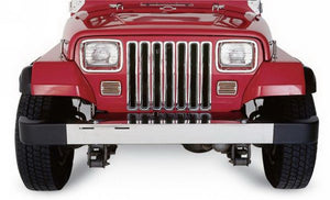 Rampage 1997-2006 Jeep Wrangler(TJ) Grille Inserts - Chrome