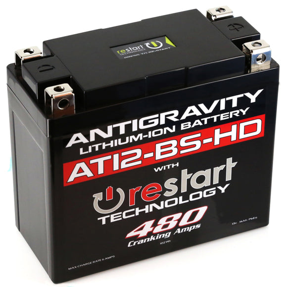 Antigravity YT12-BS High Power Lithium Battery w/Re-Start