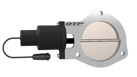 QTP 4in Bolt-On QTEC Electric Cutout Valve - Single