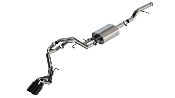 Borla 21-22 Chevrolet Tahoe 5.3L V8 AT 2/4WD Touring Cat-Back Exhaust (Black Chrome)