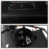 Spyder Subaru WRX 06-07 Projector Headlights - HID Model Only - Black PRO-YD-SWRX06-HID-LBDRL-BK