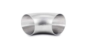 Vibrant 4.0in OD T304 SS 90 Deg Mandrel Bend Elbow (4.0in Centerline Radius)