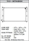 CSF 08-15 Mitsubishi Lancer Evo X Radiator