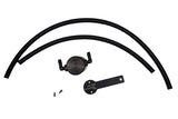 J&amp;L 16-24 Nissan Titan 5.6L Passenger Side Oil Separator 3.0 - Black Anodized