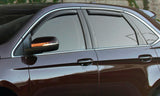 AVS 05-12 Nissan Pathfinder Ventvisor In-Channel Front & Rear Window Deflectors 4pc - Smoke