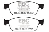 EBC 12+ Ford Focus 2.0 Turbo ST Greenstuff Front Brake Pads