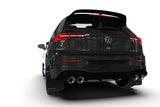 Rally Armor 22-24 VW MK8 Golf GTI/R Black UR Mud Flap w/White Logo