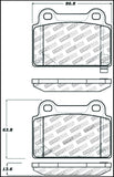 StopTech Performance 08+ Mitsubishi Evolution X Rear Brake Pads