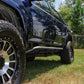 N-Fab Trail Slider Steps 16-20 Toyota Tacoma Crew Cab All Beds - SRW - Textured Black
