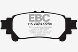 EBC 10+ Lexus RX350 3.5 (Japan) Greenstuff Rear Brake Pads