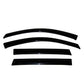 AVS 07-13 Toyota Yaris (Excl. Hatch) Ventvisor Outside Mount Window Deflectors 4pc - Smoke
