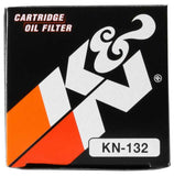 K&N Suzuki / Arctic Cat / Kawasaki / Yamaha 1.75in OD x 2.125in H Oil Filter