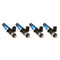 Injector Dynamics 1340cc Injectors - 60mm Length - 11mm Blue Top - Denso Lower Cushion (Set of 4)