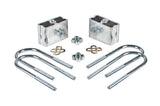 Belltech LOWERING BLOCK KIT 3inch WITH 2 DEGREE ANGLE