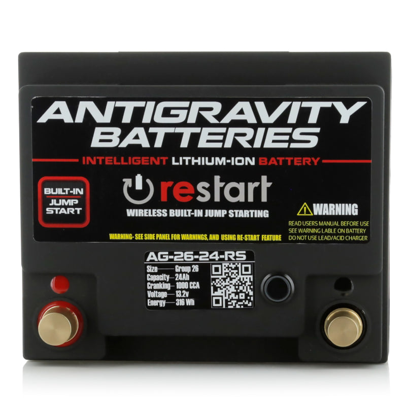 Antigravity H6/Group 48 Lithium Car Battery w/Re-Start 60ah
