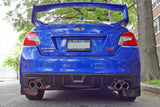 Rally Armor 15-21 Subaru WRX/STI White UR Mud Flap w/Black Logo