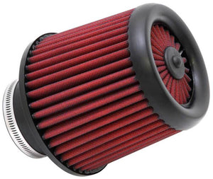 AEM DryFlow Air Filter - Round Tapered 5in Top OD x 6 Base OD x 5.563in H x 3in Flange ID