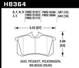 Hawk HPS Street Brake Pads