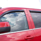 AVS 15-18 Chevy Silverado 2500 Crew Cab Ventvisor Front & Rear Window Deflectors 4pc - Smoke
