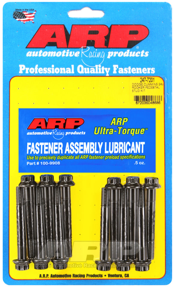 ARP Dodge Cummins 24V Rocker Pedestal Rocker Stud Kit