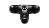 Vibrant -6AN to -6AN Male Tee Adapter Fitting with 1/8in NPT Port