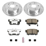 Power Stop 97-01 Acura Integra Rear Z26 Street Warrior Brake Kit