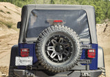 Rampage 04-06 Jeep Wrangler(TJ) Unlimited OEM Replacement Soft Upper Doors - Black Denim