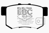 EBC 10-12 Acura RDX 2.3 Turbo Ultimax2 Rear Brake Pads