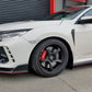 Rally Armor 17-22 Honda Civic Type R Red UR Mud Flap w/Black Logo
