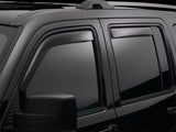 WeatherTech 14+ Toyota Corolla Front & Rear Window Deflectors - Dark Smoke