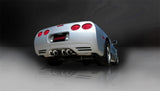 Corsa 1997-2004 Chevrolet Corvette C5 Z06 5.7L V8 Polished Sport Axle-Back Exhaust