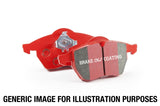 EBC 09-11 Audi A4 2.0 Turbo Redstuff Rear Brake Pads