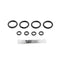 DeatschWerks Subaru Side Feed Injector O-Ring Kit   (4 x Top Ring 4 x Bottom Ring)