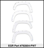 EGR 10+ Dodge Ram HD Bolt-On Look Color Match Fender Flares - Set - Bright White