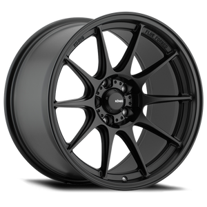 Konig Dekagram 16x8 4x108 ET40 Semi-Matte Black