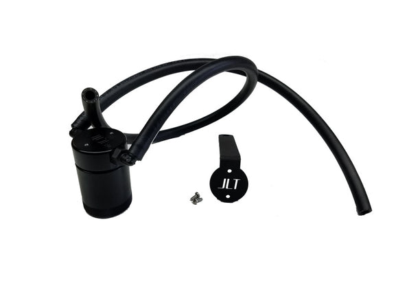 J&L 97-13 Chevy/GM Truck/SUV 4.8L/5.3L/6.0L/6.2L Driver Side Oil Separator 3.0 - Black Anodized