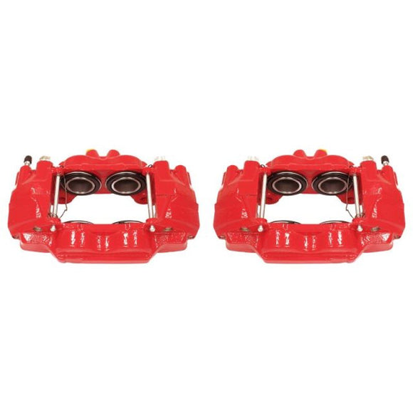 Power Stop 03-09 Toyota 4Runner Front Red Calipers w/o Brackets - Pair