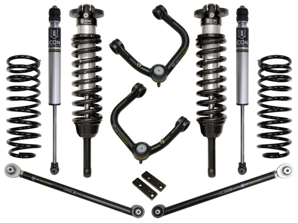 ICON 03-09 Toyota 4Runner/FJ 0-3.5in Stage 3 Suspension System w/Tubular Uca