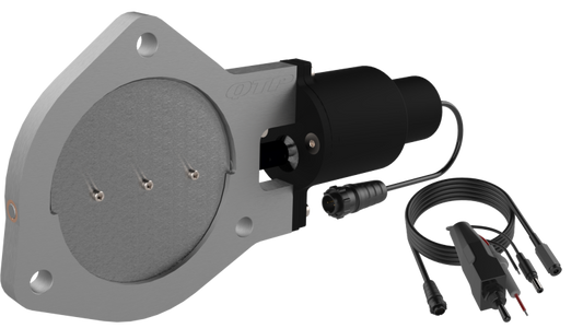 QTP 4in Bolt-On QTEC Electric Cutout Valve - Single