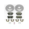 Power Stop 09-16 Audi A4 Rear Euro-Stop Brake Kit