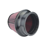 Injen High Performance Air Filter - 4.50 Black Filter 6.75 Base / 5 Tall / 5 Top