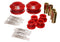 Energy Suspension 03-05 Mitsubishi Lancer EVO 8 Red Front Control Arm Bushing Set