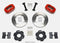 Wilwood Forged Dynalite Front Hat Kit 11.00in Red Integra/Civic w/Fac.240mm Rtr