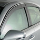 AVS 07-11 Toyota Camry Ventvisor Low Profile Deflectors 4pc - Smoke w/Chrome Trim