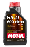 Motul 1L Synthetic Engine Oil 8100 Eco-Clean 0W20