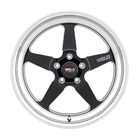 Weld S106 20x9.5 Ventura 6 6x139.7 ET28 BS6.375 Gloss BLK MIL DIA 106.1