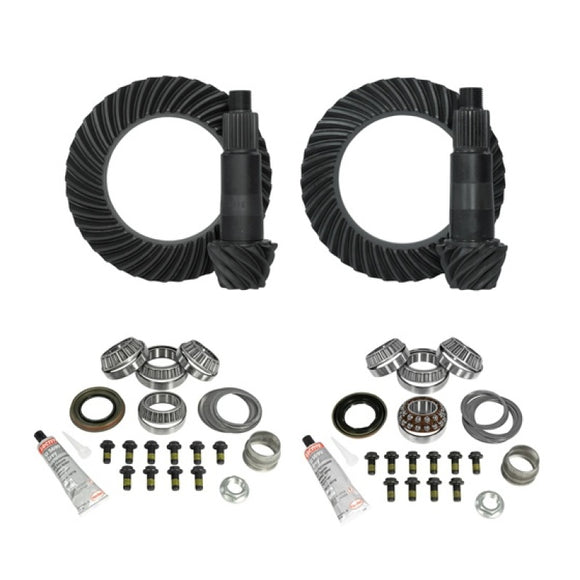 Yukon Gear & Install Kit Package for Jeep Rubicon JL/JT w/D44 Front & Rear in a 4.88 Ratio