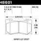 Hawk 09-12 Infiniti G37 Sport HPS Street Front Brake Pads