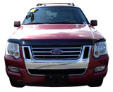 AVS 06-10 Ford Explorer High Profile Bugflector II Hood Shield - Smoke