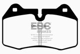 EBC 03-04 Infiniti G35 3.5 (Manual) (Brembo) Yellowstuff Front Brake Pads